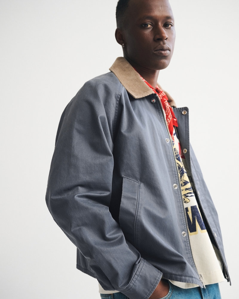 Lightweight Cropped Barn Jacket