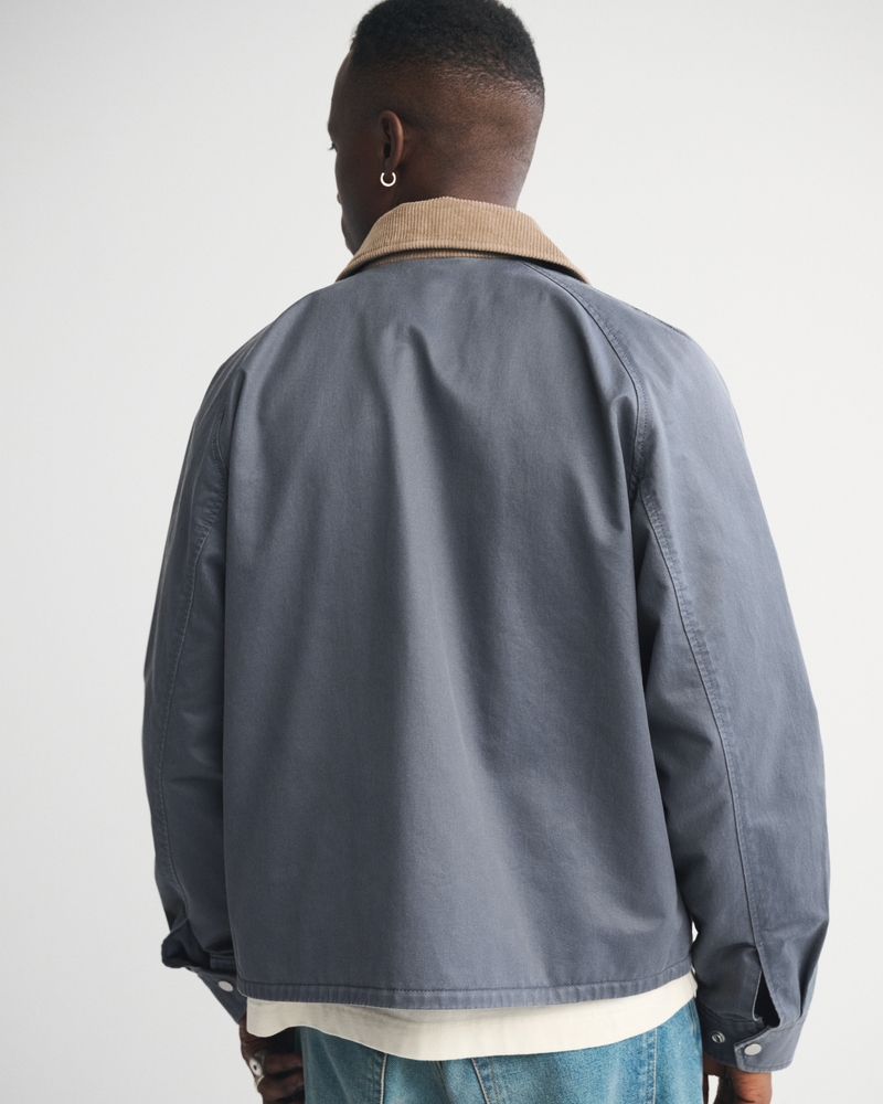 Lightweight Cropped Barn Jacket