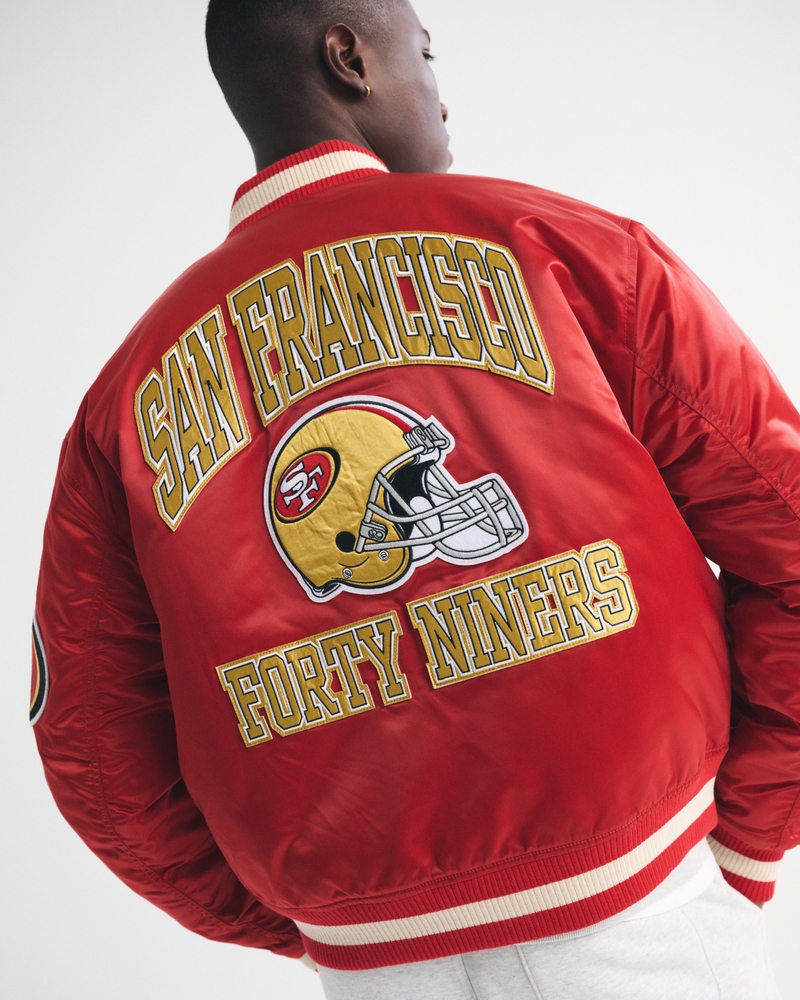 San Francisco 49ers Varsity Bomber Jacket
