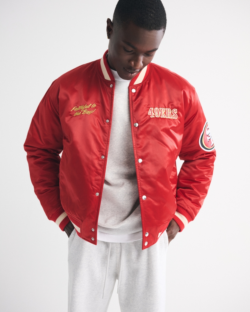 San Francisco 49ers Varsity Bomber Jacket