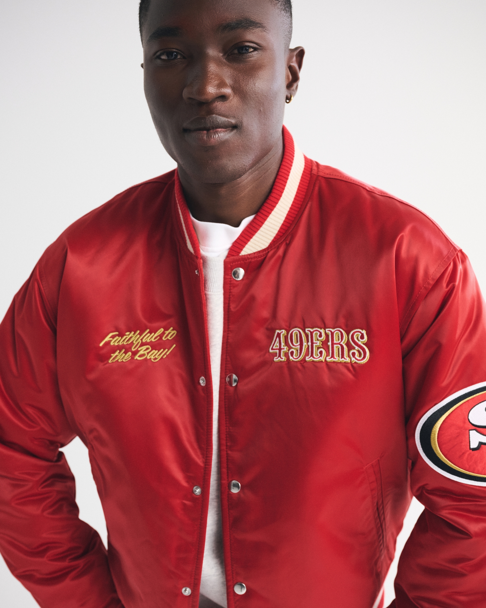 San Francisco 49ers Varsity Bomber Jacket