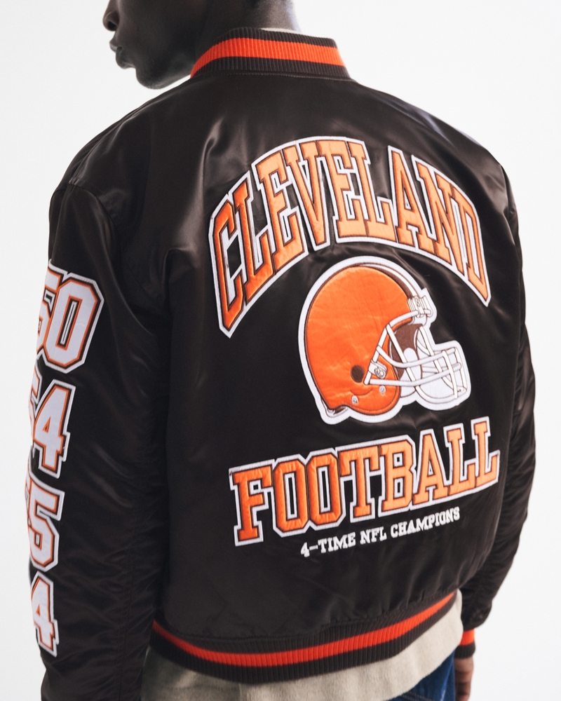 Cleveland Browns Varsity Bomber Jacket