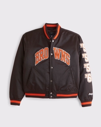 Cleveland Browns Varsity Bomber Jacket