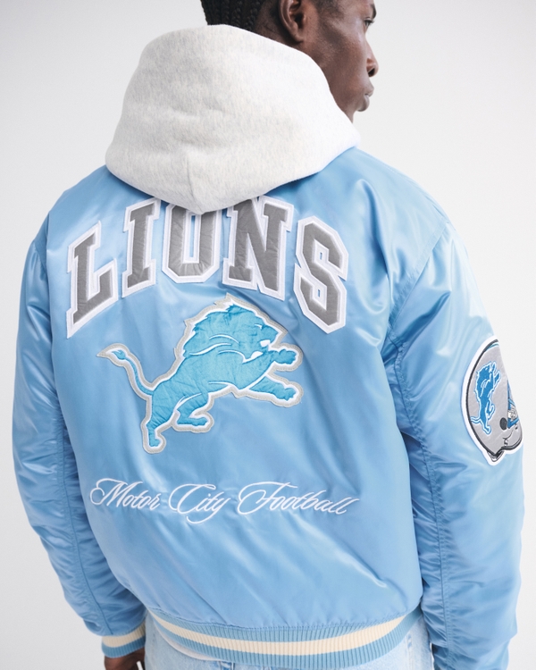 Detroit Lions Varsity Bomber Jacket