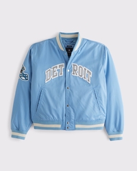 Detroit Lions Varsity Bomber Jacket