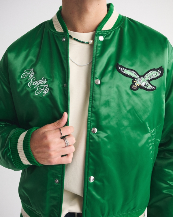 Philadelphia Eagles Varsity Bomber Jacket