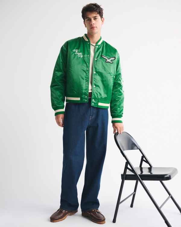 Philadelphia Eagles Varsity Bomber Jacket