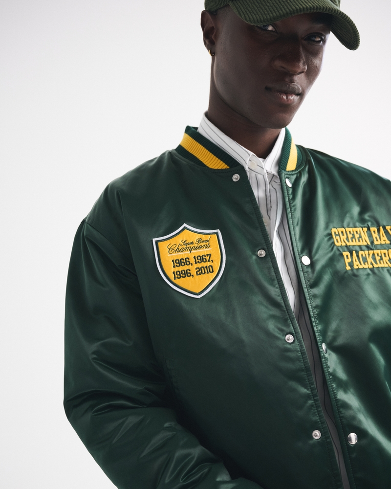 Green Bay Packers Varsity Bomber Jacket