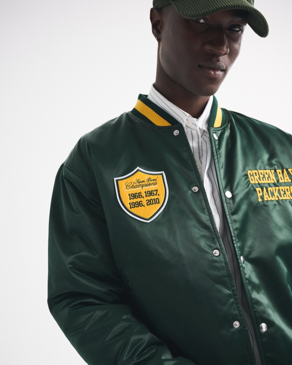 Green Bay Packers Varsity Bomber Jacket
