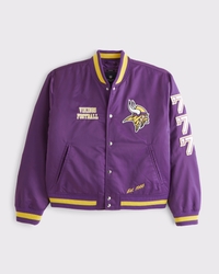 Minnesota Vikings Varsity Bomber Jacket