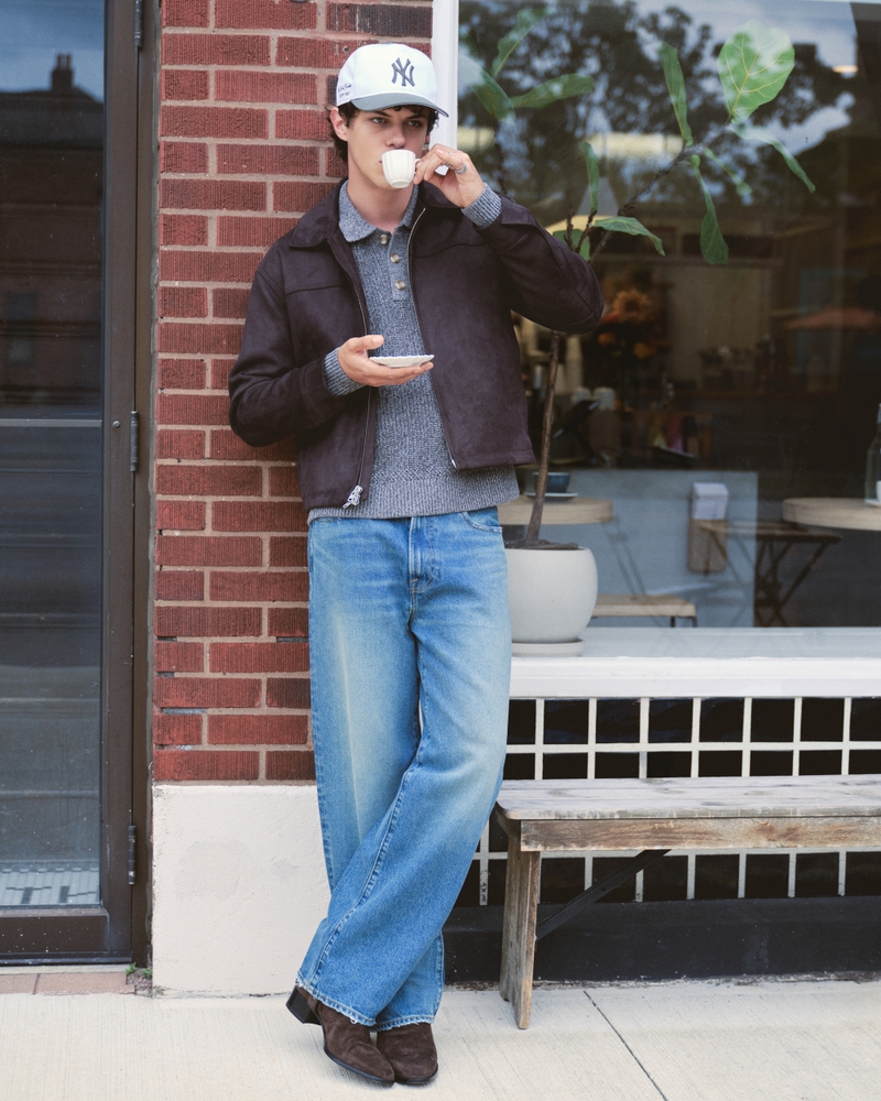 Lightweight Vegan Suede Easy Zip Jacket