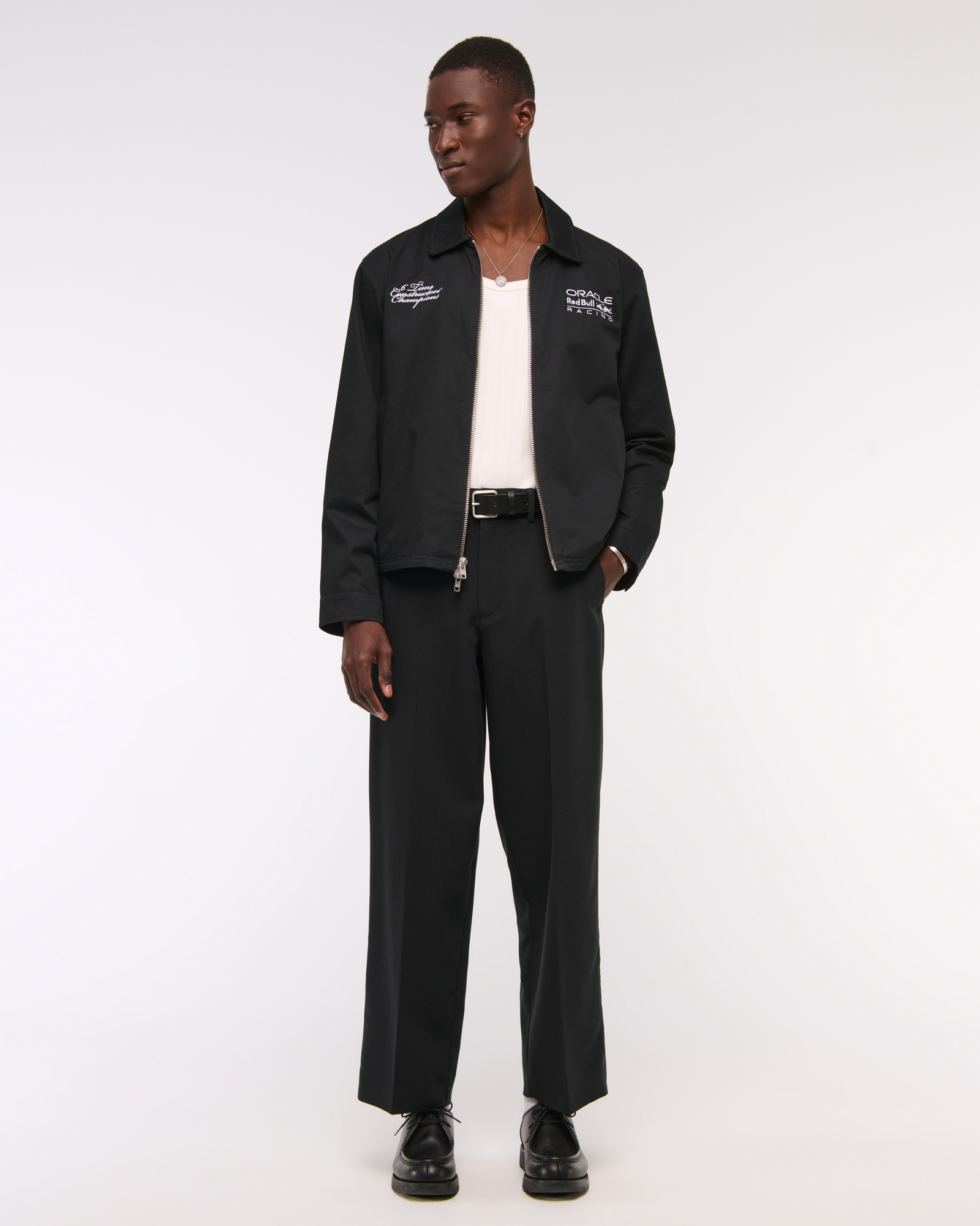 McLaren Cropped Zip Jacket