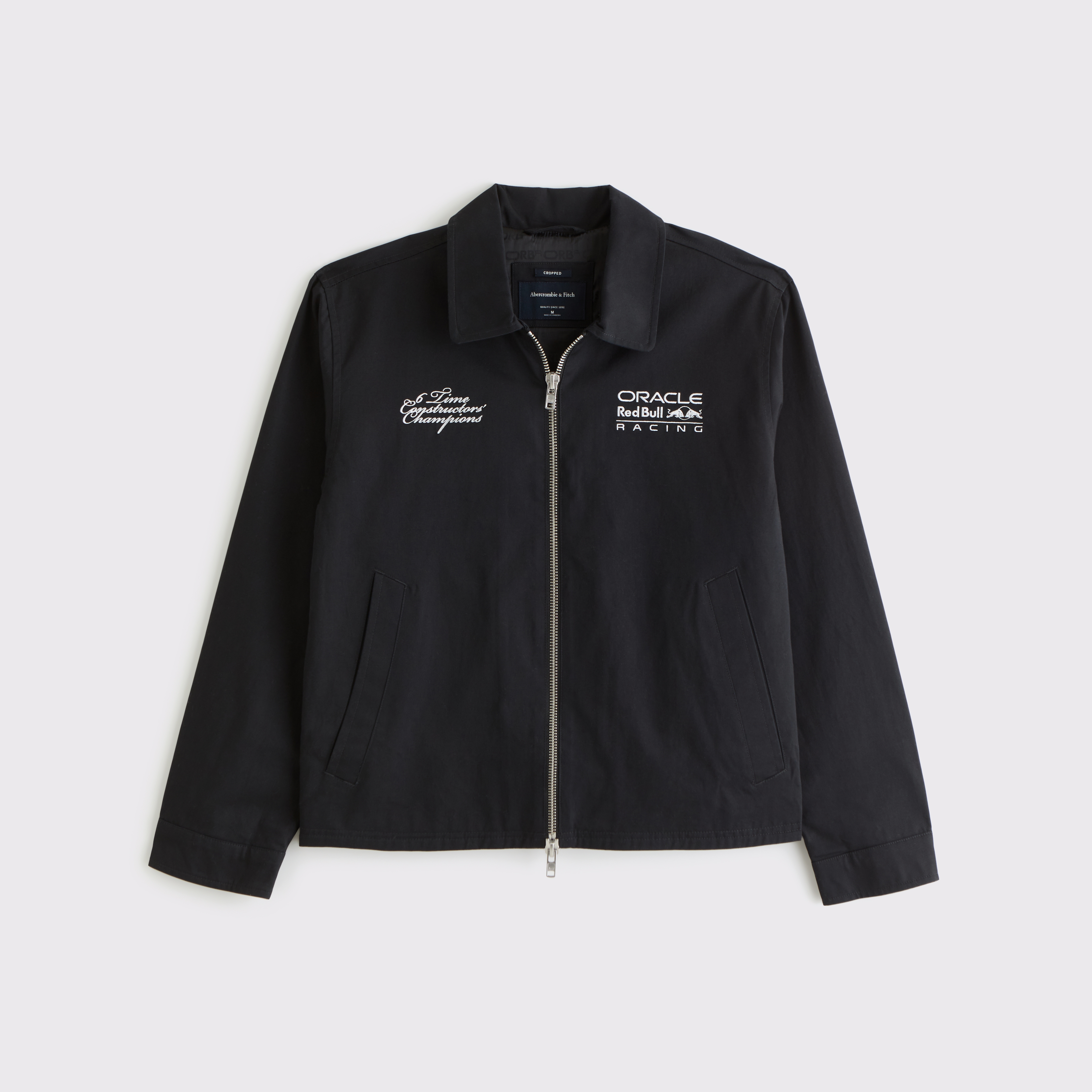 ★Abercrombie & Fitch★Oracle Red Bull Racingハーフジップ Men's Oracle Red Bull Racing Graphic Half-Zip Sweatshirt