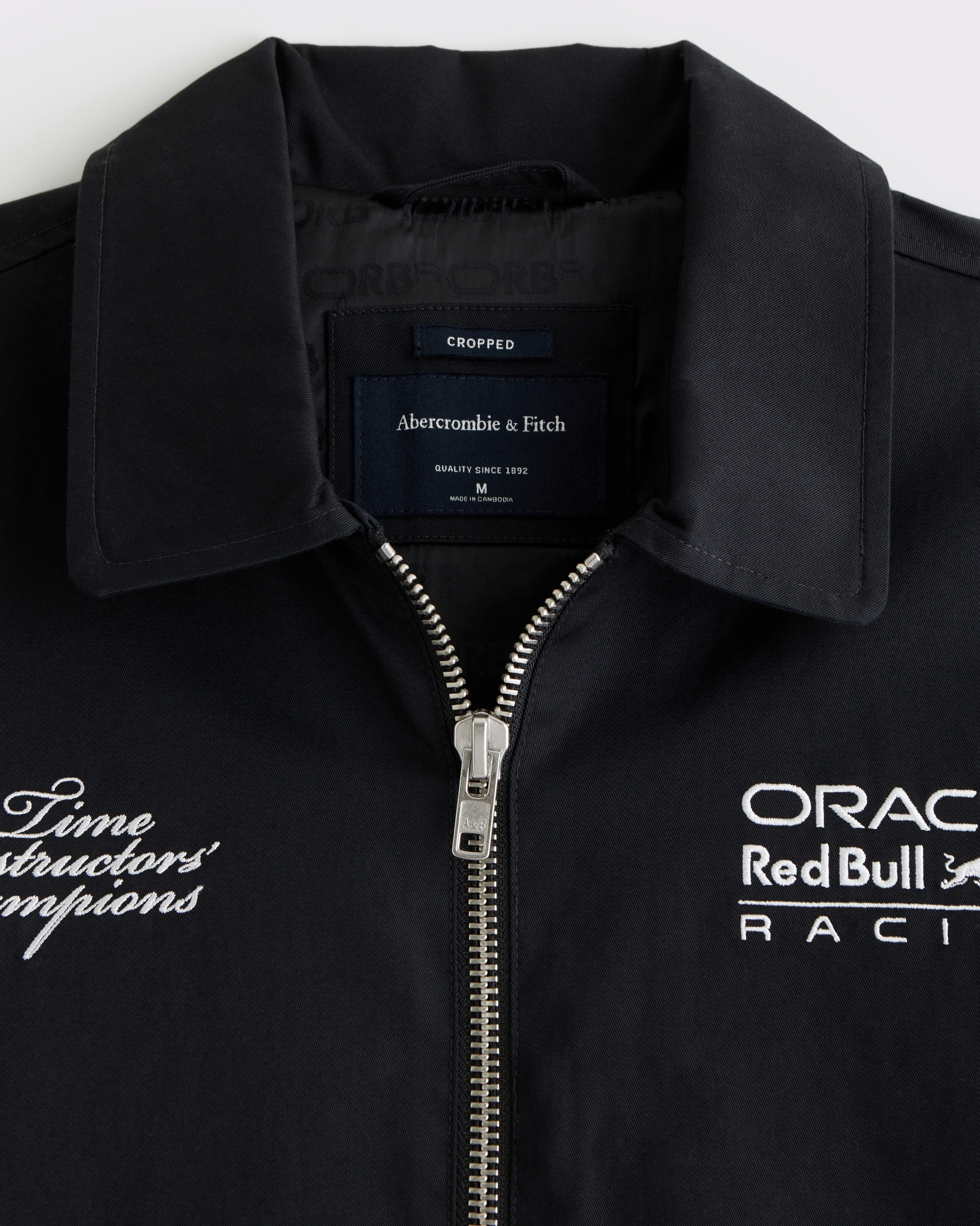 McLaren Cropped Zip Jacket