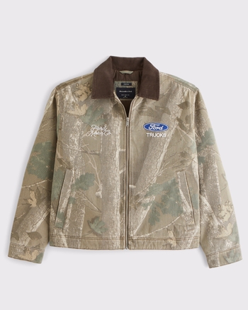 Men's Ford Workwear Zip Jacket | Men's Coats & Jackets | Abercrombie.com