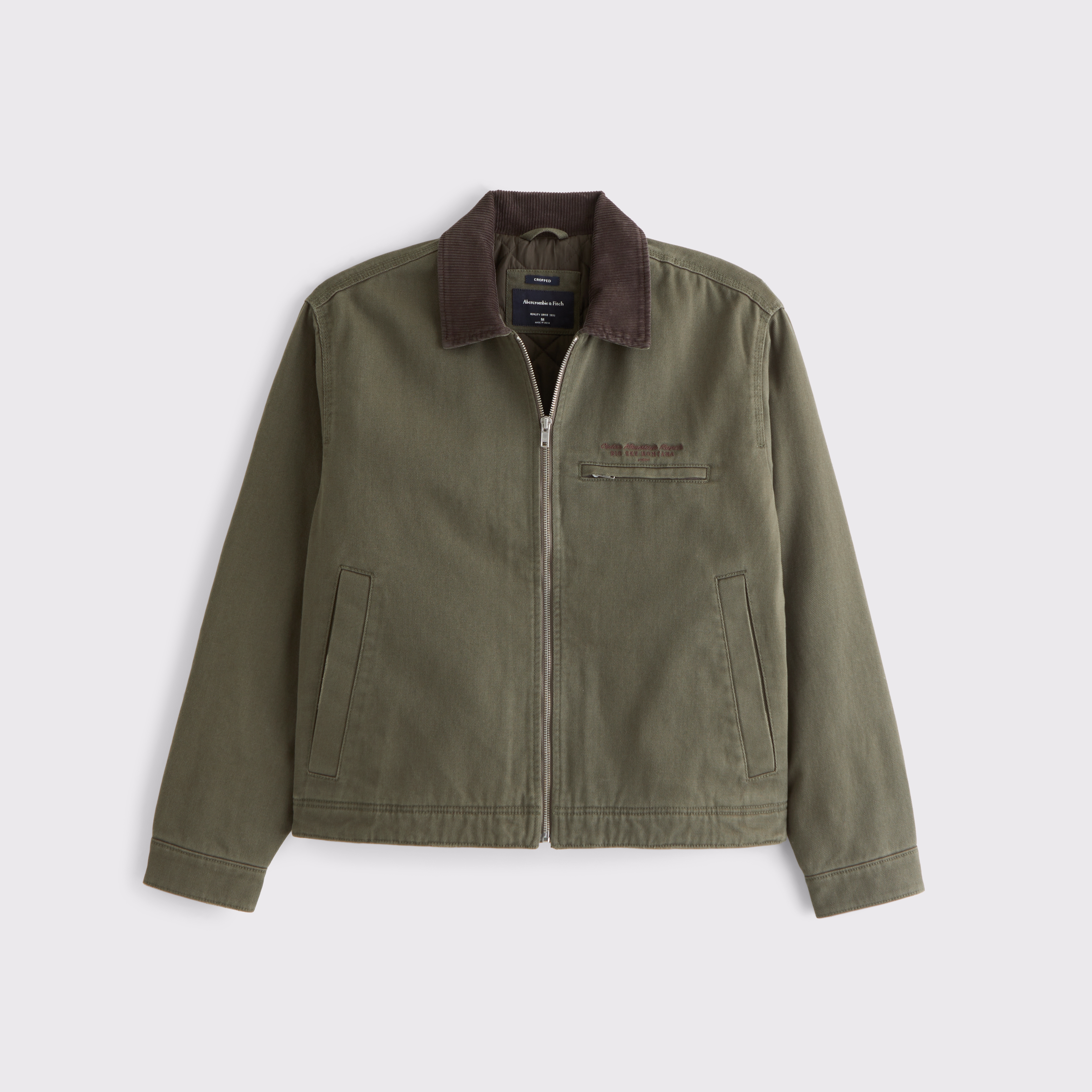 Abercrombie & Fitch カーキ ミリタリージャケット Vintage Abercrombie & Fitch Camouflage Military Army Style