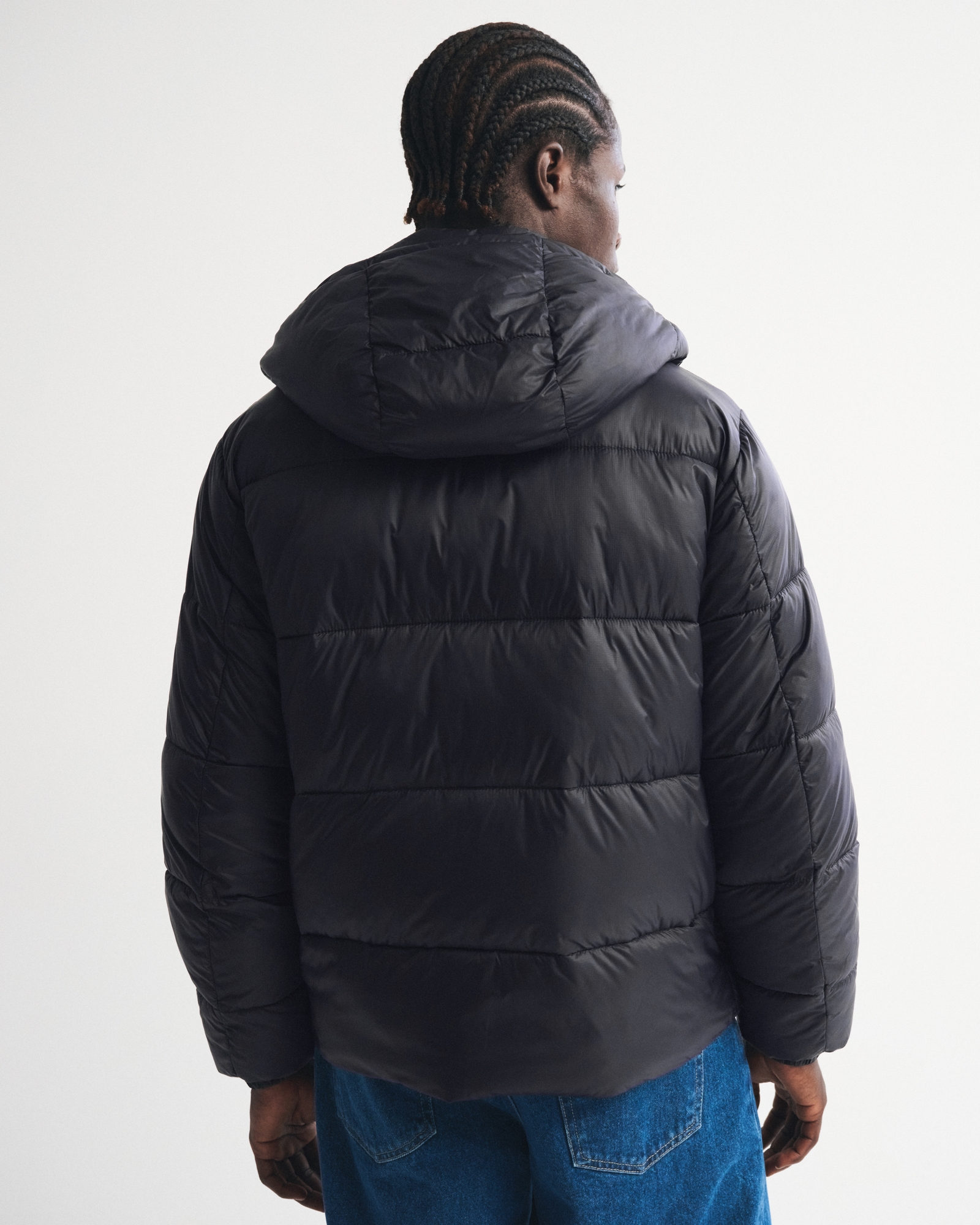 A&F AirCloud Hooded Puffer