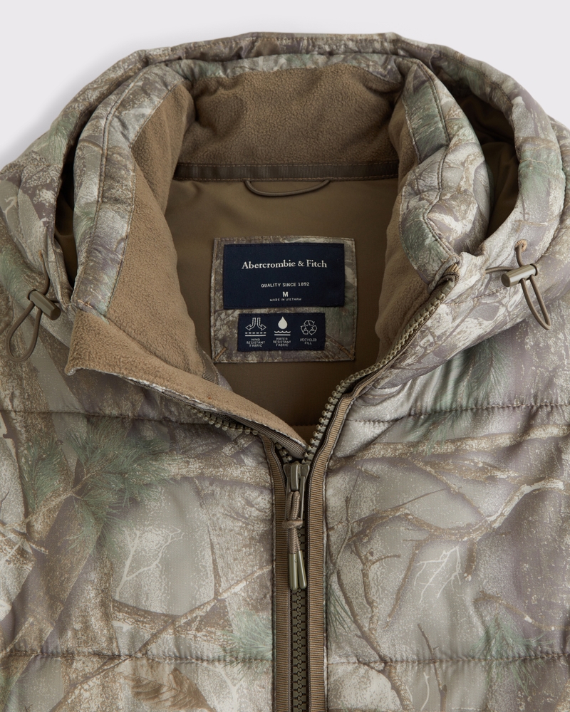 A&F AirCloud Hooded Puffer