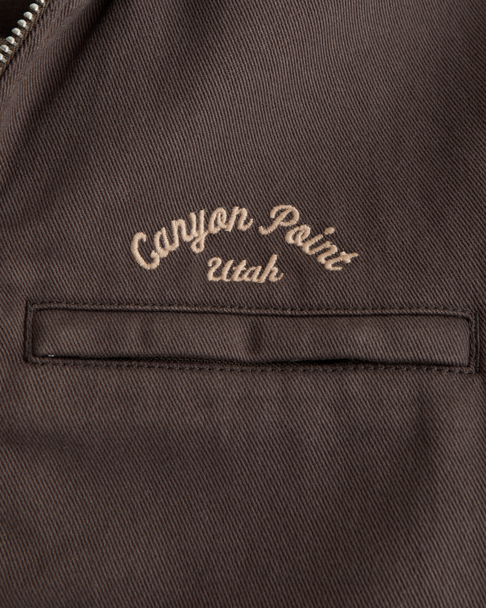 Workwear Hooded Bomber Jacket