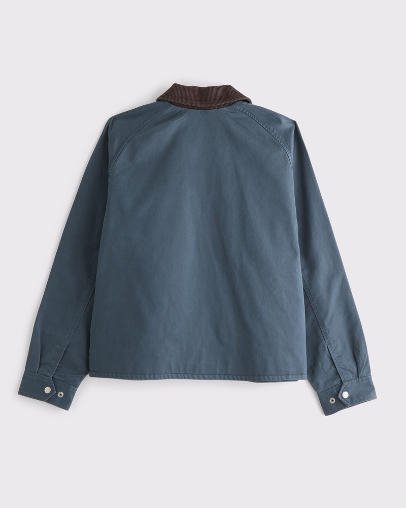 Lightweight Cropped Barn Jacket