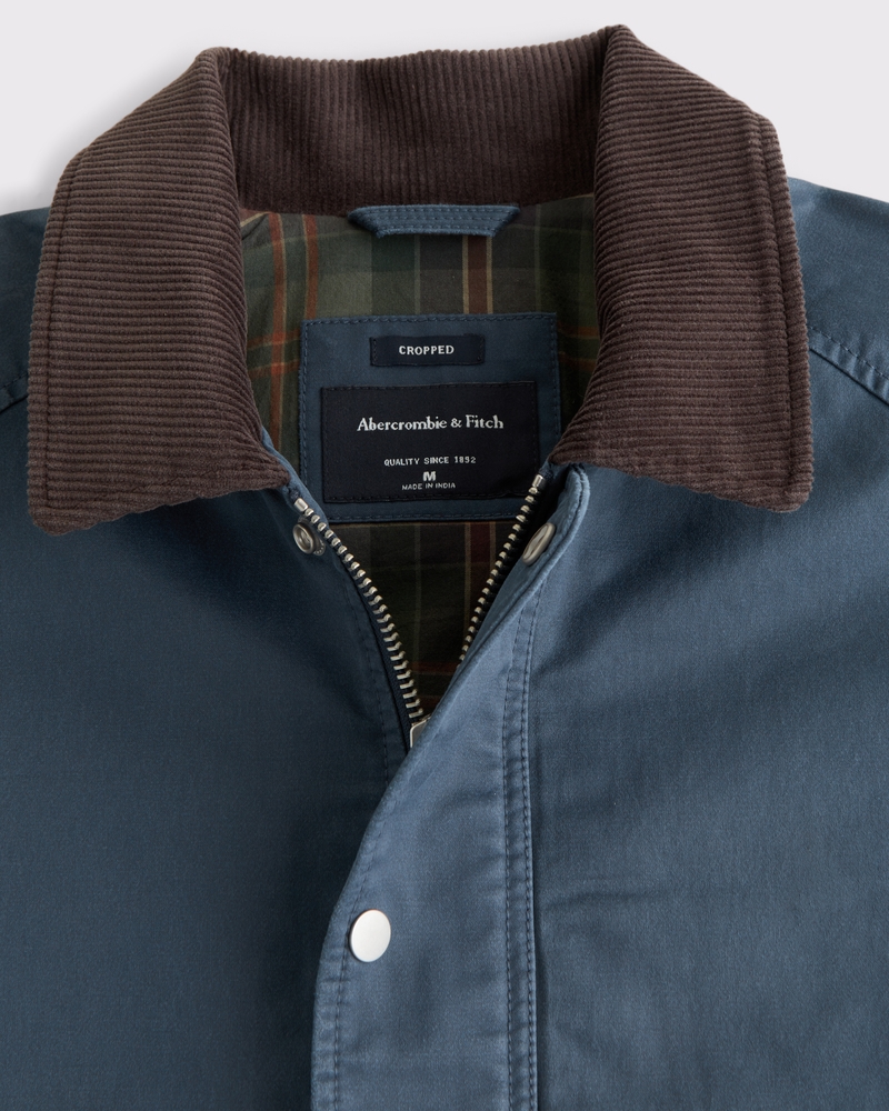 Lightweight Cropped Barn Jacket