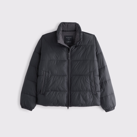 Мужские куртки Abercrombie & Fitch A&F AirCloud Mockneck Puffer