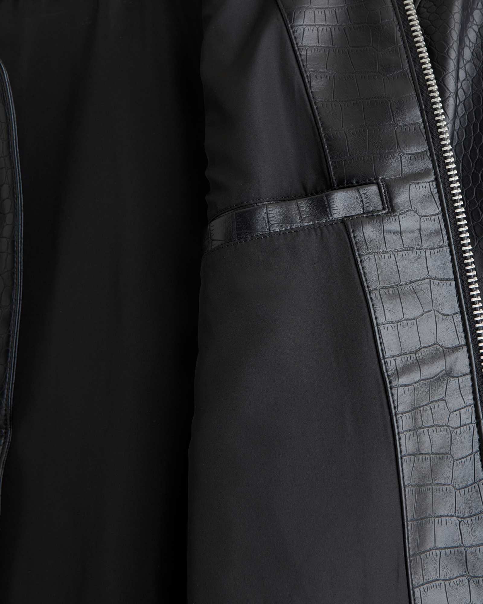 Men's Easy Vegan Leather Zip Jacket | Men's Coats & Jackets