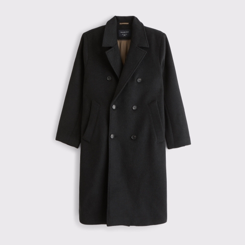 Мужские куртки Abercrombie & Fitch Wool-Blend Double-Breasted Coat