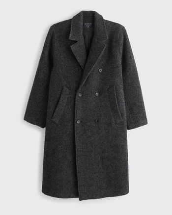 Wool-Blend Double-Breasted Coat from Abercrombie & Fitch - $149.99