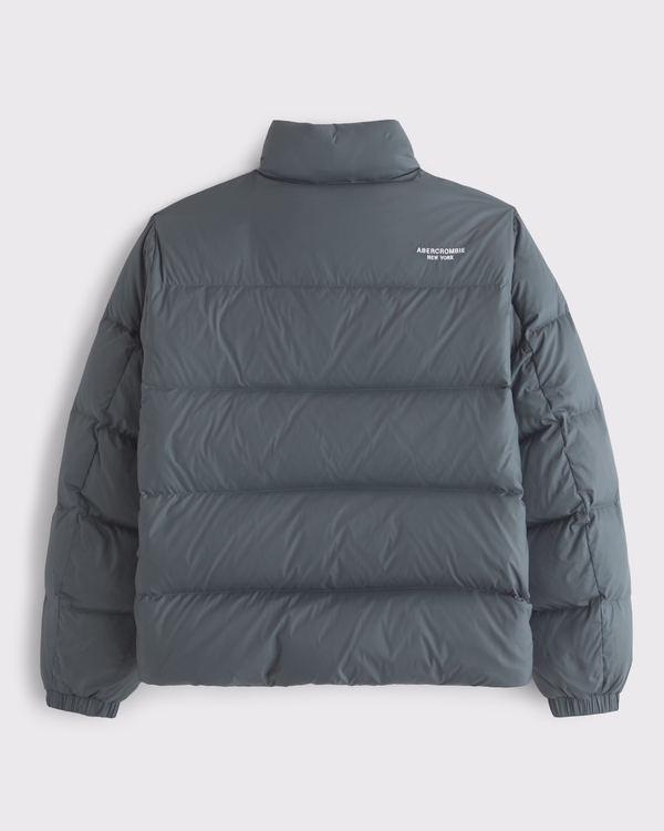 メンズ フーデッドダウンジャケット | メンズ セール | Abercrombie.com
