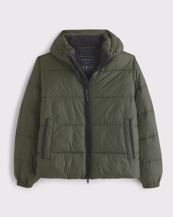 A&F AirCloud Hooded Puffer