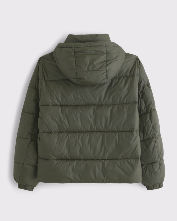 A&F AirCloud Hooded Puffer