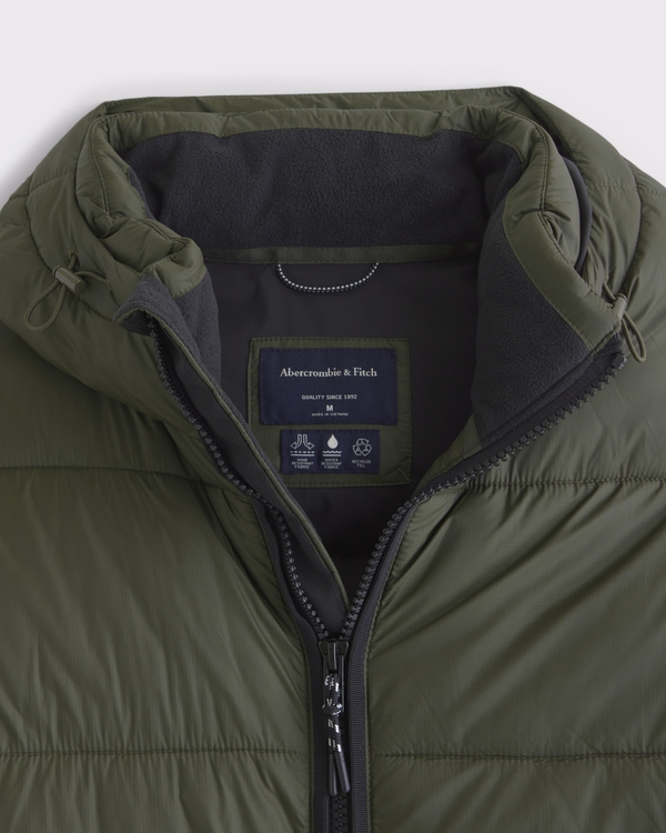 A&F AirCloud Hooded Puffer