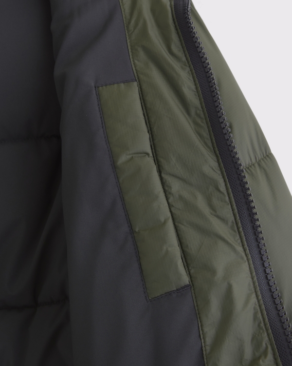 A&F AirCloud Hooded Puffer