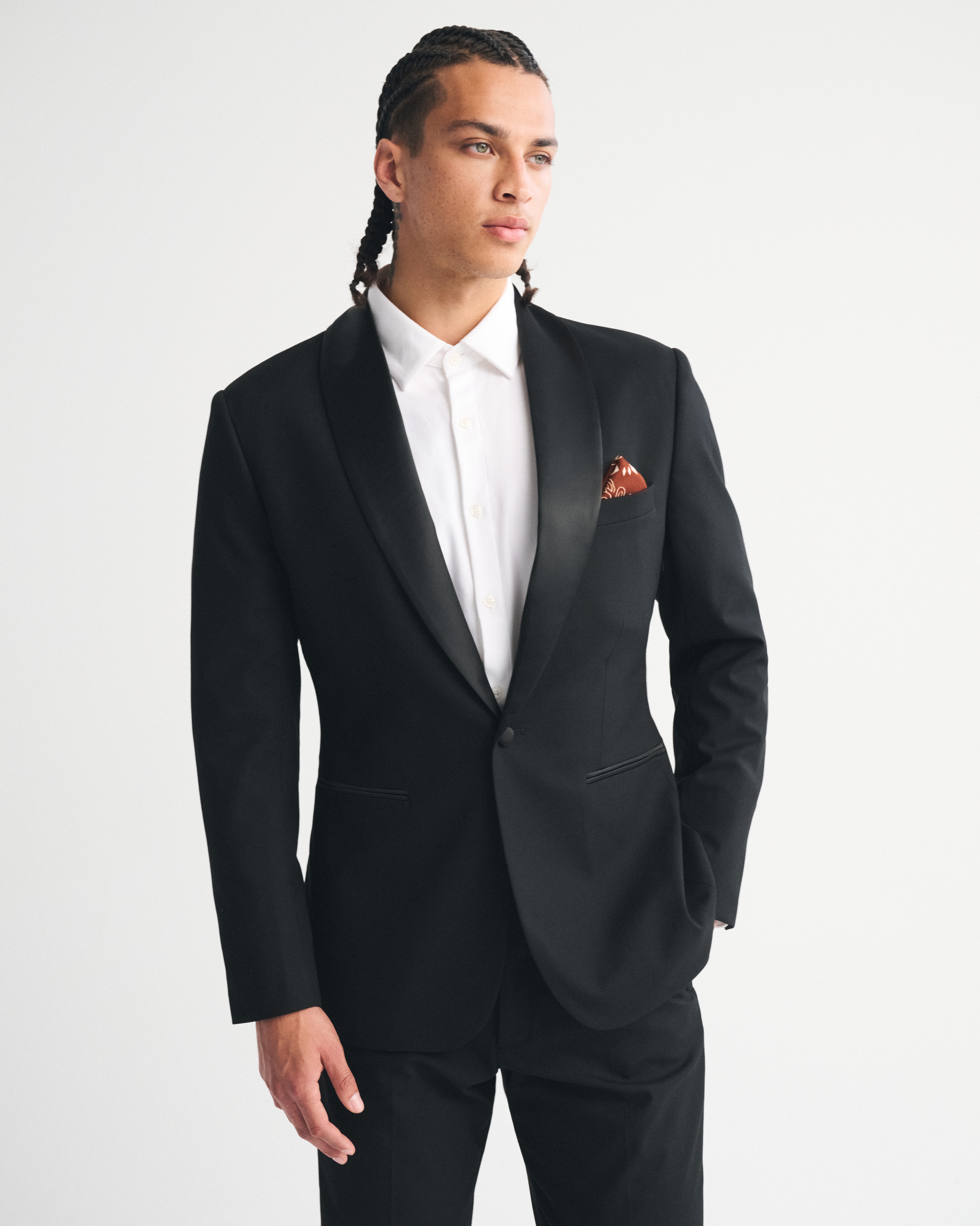Abercrombie & Fitch The A&f Collins Slim Blazer In Black