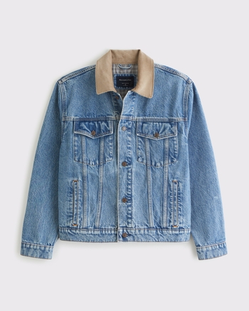 Denim Trucker Jacket from Abercrombie & Fitch - $139.99
