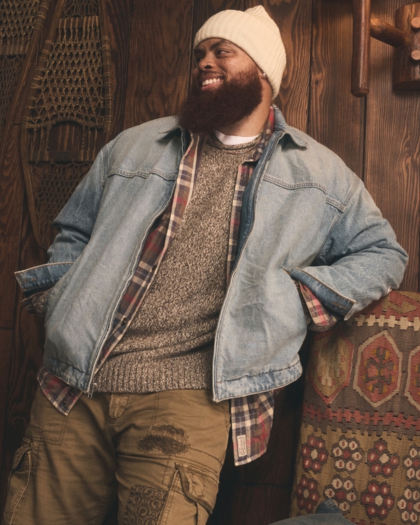 Denim Easy Zip Jacket