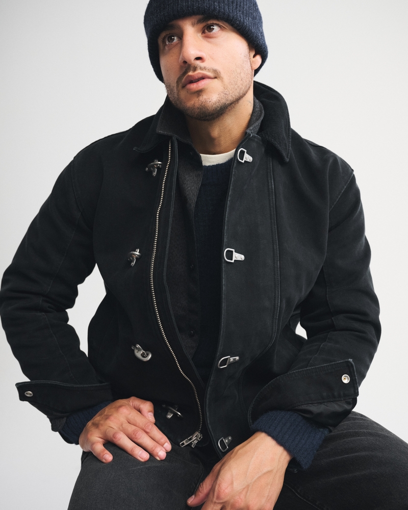 Men's Fireman Clasp Workwear Jacket | Men's Coats & Jackets