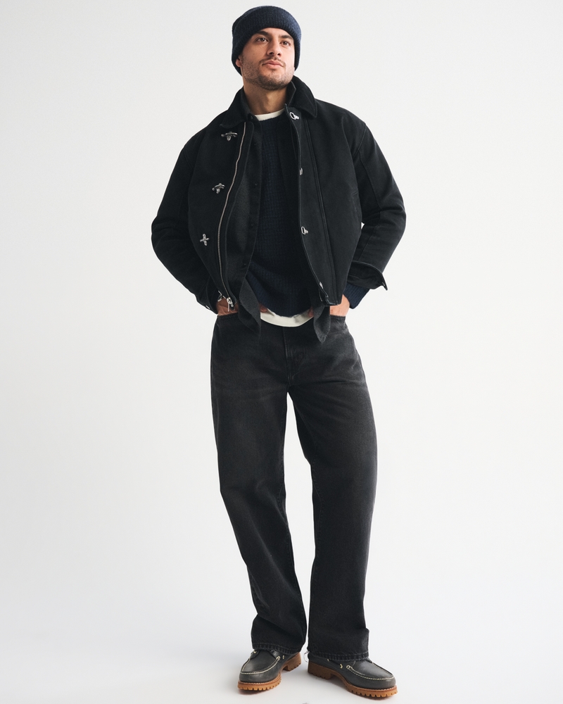 Fireman Clasp Workwear Jacket