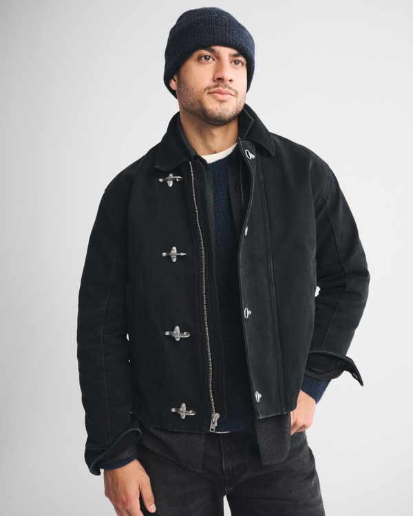 Fireman Clasp Workwear Jacket