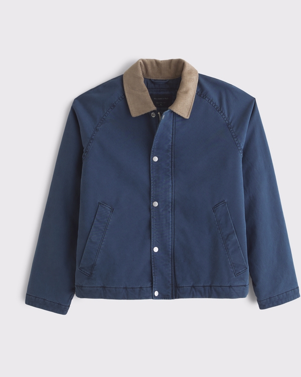 Zip Deck Jacket, Deep Sea view 1