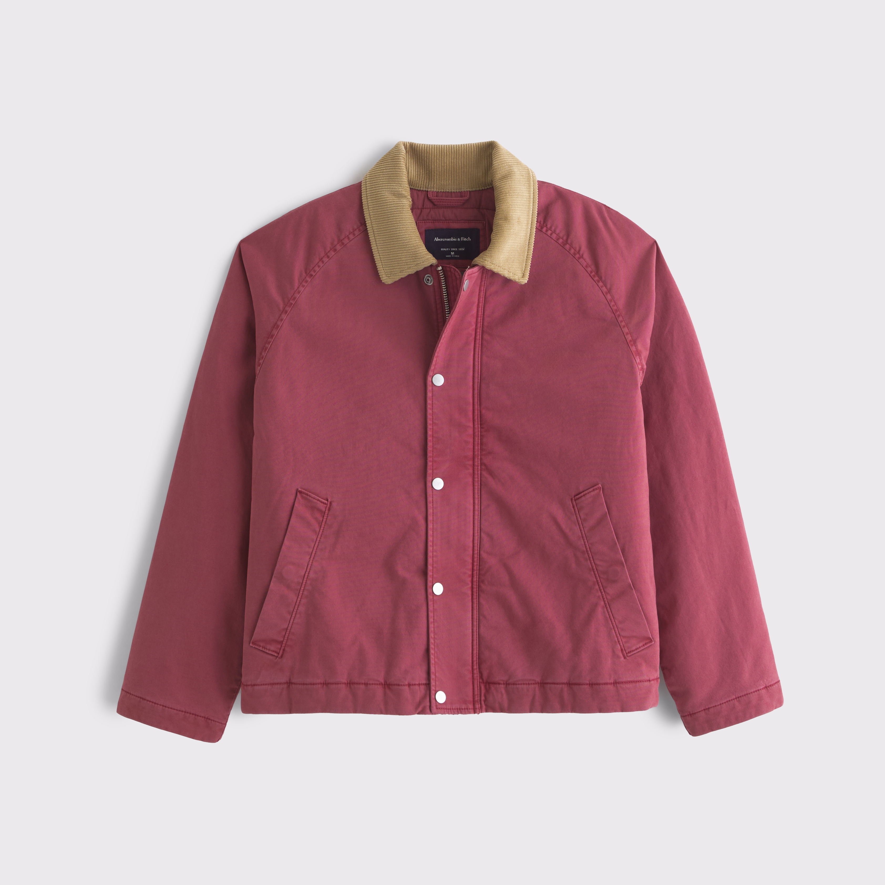 Abercrombie & Fitch Deck Jacket In Red