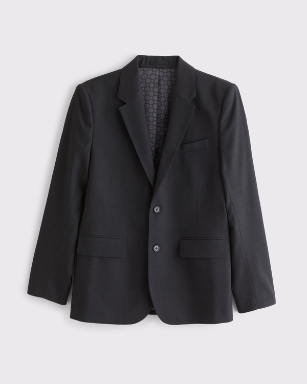 The A&F Collins Slim Blazer, Black view 1