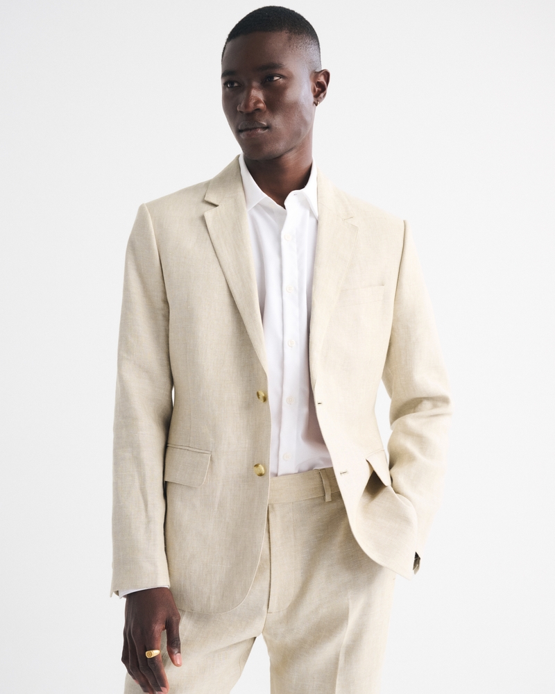 The A&F Collins Slim Linen-Blend Blazer