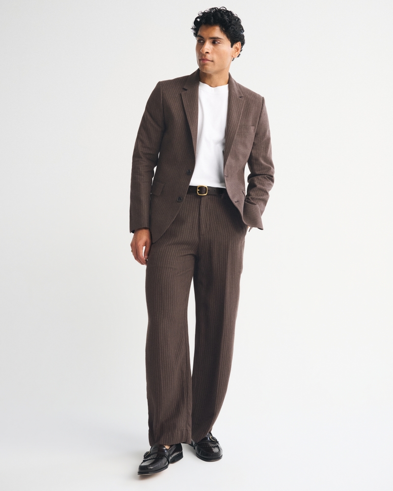 The A&F Collins Slim Linen-Blend Blazer
