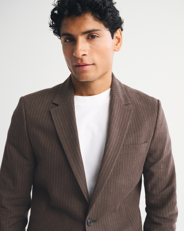 The A&F Collins Slim Linen-Blend Blazer