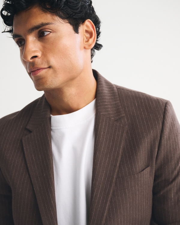 The A&F Collins Slim Linen-Blend Blazer