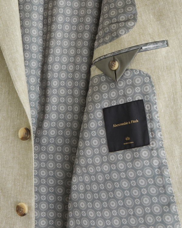 The A&F Collins Slim Linen-Blend Blazer