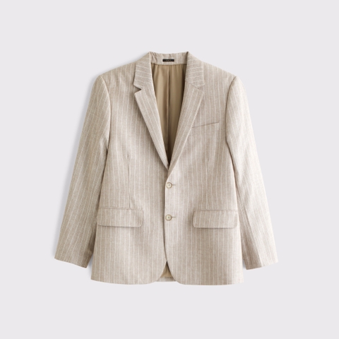 Мужские пиджаки Abercrombie & Fitch The A&F Collins Slim Linen-Blend Blazer