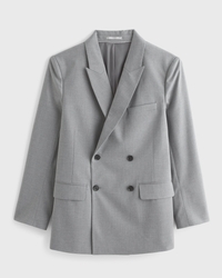 The A&F Collins Tailored Double-Breasted Blazer